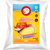 Am 2 Pm - Momos Dip Multiopurpose Unique Creamy Herby & Cruncy Sauce For Momos, Dimsum & Dumplings.-1 Kg