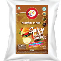 Am 2 Pm - Chipotle Dip Multipurpose Creamy Sauce For Burgers, Sandwiches,Wraps & Rolls Hot Dog Momos - 1Kg