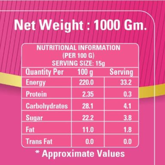 Am 2 Pm - Pizza Pasta Sauce & Dip | 100% Authentic Taste| No Artificial Colours & Flavours | No MSG | No Trans Fat | All Natural Ingredients | Contains natural Protein, Minerals, Fiber | Mouth-watering Italian Taste - 1Kg