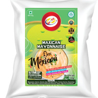 Am 2 Pm - Mexican Mayonnaise 1kg Multipurpose Creamy Sauce For Burgers, Sandwiches Salad Dressing,Veg Non Veg Fried Snack Wraps & Rolls Hot Dog Momos