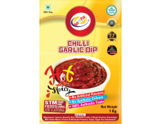 Am 2 Pm - Chilli Garlic Dip Spicy Sauce or Dip | No added aritifical colours & flavours | Dip For Veg Or Non Veg Fast Food Snacks - 1Kg