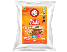 Am 2 Pm - Butter Chicken Spread Multiopurpose Creamy Sauce For Burgers, Sandwiches Salad Dressing,Veg Non Veg Fried Snack Wraps & Rolls Hot Dog Momos - 1Kg