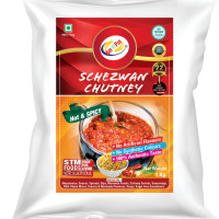 Am 2 Pm - Schezwan Chutney Fresh Ingredients Spicy Chinese Stir-Fry Schezwan Sauce Dipping Sauce - 1Kg