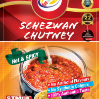 Am 2 Pm - Schezwan Chutney Fresh Ingredients Spicy Chinese Stir-Fry Schezwan Sauce Dipping Sauce - 1Kg