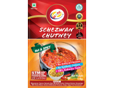 Am 2 Pm - Schezwan Chutney Fresh Ingredients Spicy Chinese Stir-Fry Schezwan Sauce Dipping Sauce - 1Kg