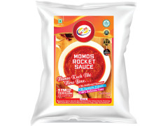 Am 2 Pm - Rocket Momos Sauce | Red Chilli Spicy Momo Sauce | Dipping Sauce | Tibetan Momo Chutney | Made with Fresh Authentic Flavor - 1Kg