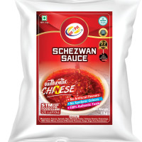 Am 2 Pm - Schezwan Sauce Chilli Paste Stir Fry Cooking Fresh Ingredients Spicy Chinese Stir-Fry Schezwan Sauce Dipping Sauce -1KG