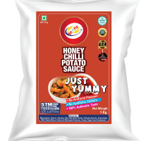 Am 2 Pm - Honey Chilli Potato Sauce Drizzling Sauce For Fast Food Specially To Make For Honey Chilli Patato - 1KG