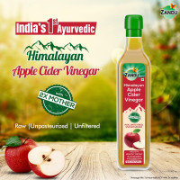 Zandu Himalayan Apple Cider Vinegar| Goodness of 2x Mother of Vinegar| Sourced from Himalayan Farms| Raw, Unfiltered & Unpasteurized Ayurvedic ACV 500ml Zandu Himalayan Apple Cider Vinegar| Goodness of 2x Mother of Vinegar| Sourced from Himalayan Farms| Raw, Unfiltered & Unpasteurized Ayurvedic ACV 500ml
