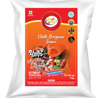 Am 2 Pm - Chilli Oregano Sauce 100% Vegan Natural Ingredients | Best Replacement for Red Chilli Or Green Chilli Sauce |Enjoy With Rice & Hakka Noodles - 1KG