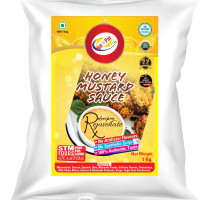 Am 2 Pm - Honey Mustard Sauce Dressing & Dips, Tangy,Sweet & Spread Used in French Fries, Sandwiches and Salad -1Kg
