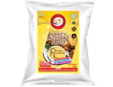 Am 2 Pm - Honey Mustard Sauce Dressing & Dips, Tangy,Sweet & Spread Used in French Fries, Sandwiches and Salad -1Kg