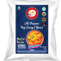 Am 2 Pm - Veg All Purpose Gravy Mix | Ready to Mix Cook Paste | Instant Easy to Cook Mix | 1kg
