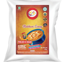 Am 2 Pm - Instant Dilli Dal Makhni Paste Just Add Dal Ready in 15-30 Mins Serves 4-6 Ready To Cook Indian Masala Gravy -1KG