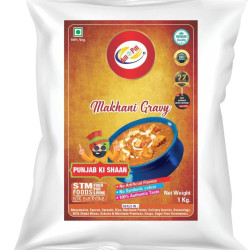 Am 2 Pm - Instant Dilli Dal Makhni Paste Just Add Dal Ready in 15-30 Mins Serves 4-6 Ready To Cook Indian Masala Gravy -1KG