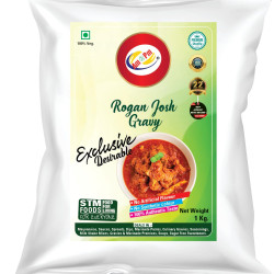 Am 2 Pm - Rogan Josh Gravy Ready To Cook Mutton Curry, Chicken Curry and Fish Curry Paste 1 kg