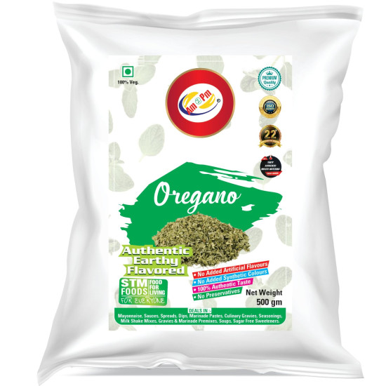 Am 2 Pm - Oregano 500gm, Pizza Seasoning Tasty & Healthy, Oregano Pizza Pasta Seasoning, Spice Blend for Pizza Pasta