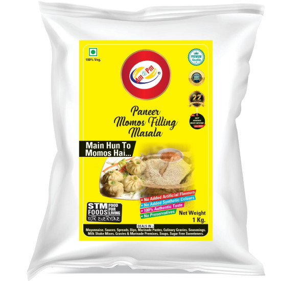 Am 2 Pm - Momos Filling Masala Veg-Non Veg-Paneer Chinese Masala Easy To Cook & Ready To Eat Foods - Pack of 3- (1KG Each)