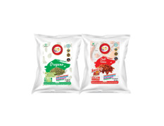 Am 2 Pm - Chilli flakes 500gm + Oregano 500gm Pizza/pasta Seasoning, Imported Herb Sprinkler (Freeze Dried) Pack of -2