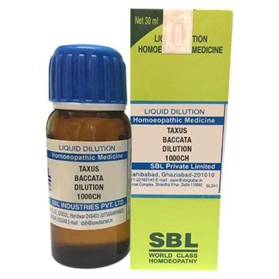 SBL Taxus Baccata Dilution 1000 CH