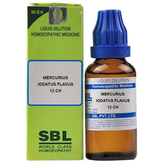 SBL Mercurius Iodatus Flavus Dilution 12 CH