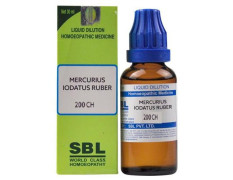 SBL Mercurius Iodatus Ruber Dilution 200 CH