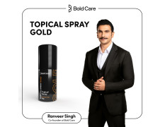 Bold Care EXTEND™ Gold Spray for Men - Designed for Sensitive Skin - Easy to Use & Effective - Alcohol Free - 20g - Pack of (1)