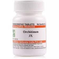 Willmar Schwabe India Orchitinum 3X (20g) - Homeopathic Remedy