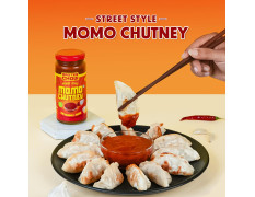 MasterChow Momo Chutney (250g) | Street Style Momos Chutney - Spicy Dipping Sauce | Made with Garlic & Red Chillies | The OG hot sauces