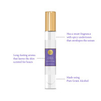 Forest Essentials Intense Perfume Lime Saffron Oudh | Long Lasting Natural Luxury Perfume | Fragrance for Women & Men