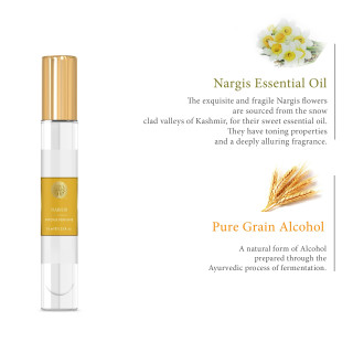 Forest Essentials Intense Perfume Nargis Long Lasting Natural