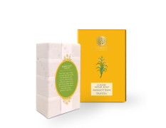 Forest Essentials Luxury Sugar Soap - Sandalwood & Turmeric | Handmade Ayurvedic Bath Soap