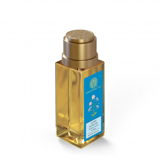 Forest Essentials After Bath Oil Madurai Jasmine & Mogra | Ayurvedic Scented Natural After Shower Oil | For Nourished & Moisturised Skin