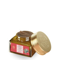 Forest Essentials Facial Cleansing Paste for Dry Skin | with Almond Pistachio & Honey | Daily Exfoliating Face Scrub | Moisturising Face Exfoliator | Milk & Honey Face Scrub