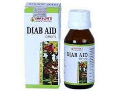Diab Aid Drop 30 ml (Pack of 2) || Organic Homoeo
