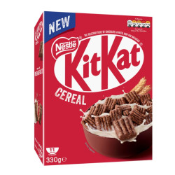 Nestle Kitkat Crispy Cereal Squares - Delicious Chocolate & Wafer - 330g