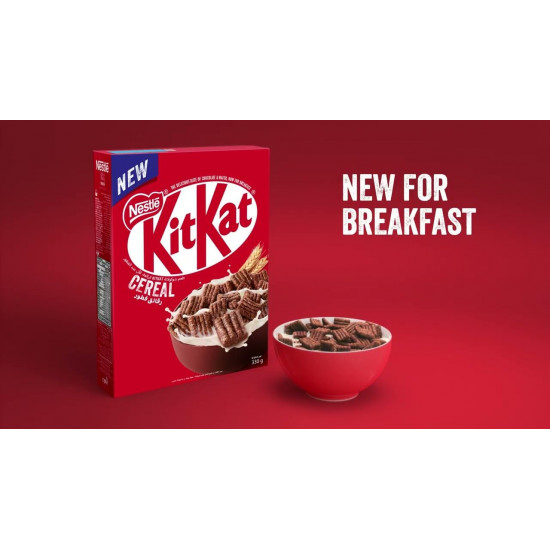 Nestle Kitkat Crispy Cereal Squares With Delicious Taste Of Chocolate and Wafer Newest Addition 330g (USA)