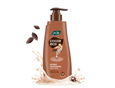 Joy Cocoa Rich Intense Nourishing Summer Body Lotion (600ml) | 24 Hour Nourishment | With Shea Butter & Cocoa Butter | Suitable for Normal to Dry Skin | Non Sticky & Non Greasy Lightweight