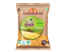Aashirvaad Nature's Super Foods Organic Chana Dal Pouch, 1 kg & Aashirvaad Nature’s Superfoods Gluten Free Flour, 1kg Pack, Super Nutritious Flour