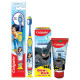 Colgate Batman Anticavity Toothpaste For Kids - 80g (Bubble Fruit Flavour) & Colgate Kids Wonder Woman Extra- Soft Toothbrush (5+ Years) - 1 Pc