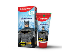Colgate Batman Anticavity Toothpaste For Kids - 80g (Bubble Fruit Flavour) & Colgate Kids Wonder Woman Extra- Soft Toothbrush (5+ Years) - 1 Pc