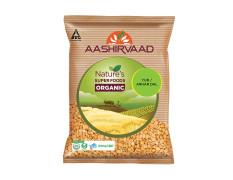 Aashirvaad Nature's Super Foods Organic Arhar/Tur Dal Pouch, 1 kg & Aashirvaad Nature's Super Foods Gluten Free Flour Pouch, 1 kg