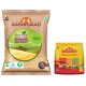 Aashirvaad Organic Urad Dal Split, 1 Kg & Aashirvaad Spices Combo Pack (Chilli 200g Turmeric 200g Coriander 200g)