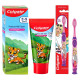 Colgate Kids Anticavity Toothpaste for 2-5 Years - 80gm (Strawberry Flavour) & Colgate Kids Barbie Manual Toothbrush,Multicolor,1 Piece