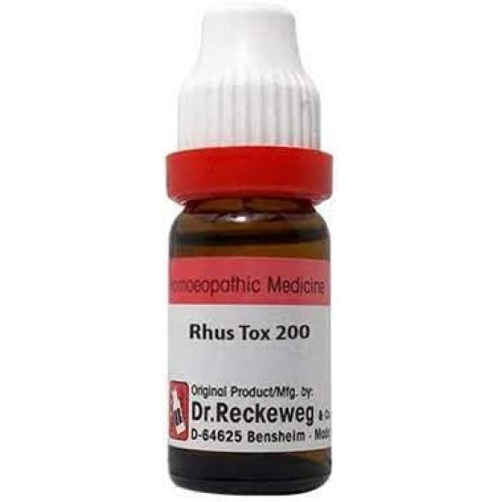 Organic Homoeo Dr. Reckeweg Rhus Tox Dilution 200 Ch (11 Ml)