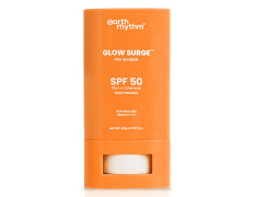 Earth Rhythm Glow Surge Vitamin C & E Sunstick SPF 50 – Brightening, No White Cast, Oxybenzone-Free, Vegan