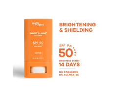 Earth Rhythm Glow Surge Vitamin C & E Sunstick SPF 50 – Brightening, No White Cast, Oxybenzone-Free, Vegan