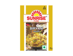 Sunrise Pure Biryani Masala Spice Powder - 150g (25g pack of 6) (150)