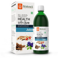 KRISHNA'S HERBAL & AYURVEDA Sleep Health Juice 1000 ml | For healthy sleep cycle | Restores sleep Naturally | Manage anxiety & stress