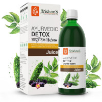 KRISHNA'S HERBAL & AYURVEDA Ayurvedic Detox Juice 1000 ml | Ayurvedic Detoxification | Perfect combination of giloy, karela, jamun & neem